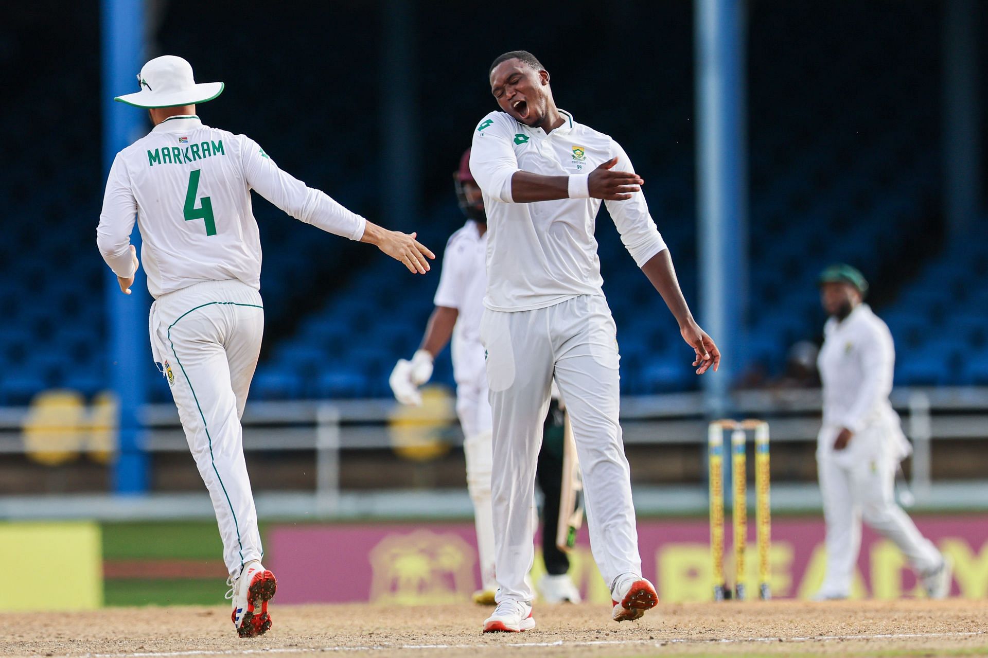 West Indies v South Africa - 1st Test Match: Day Four