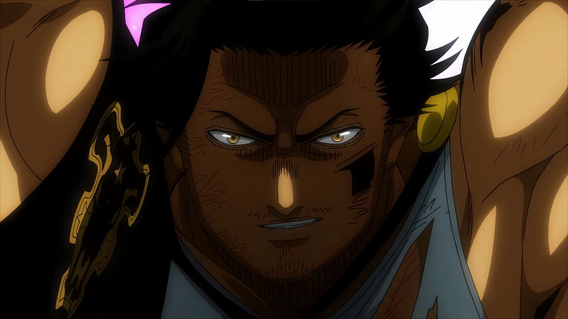 Yami Sukehiro, as shown in the Black Clover anime (Image via Studio Pierrot)