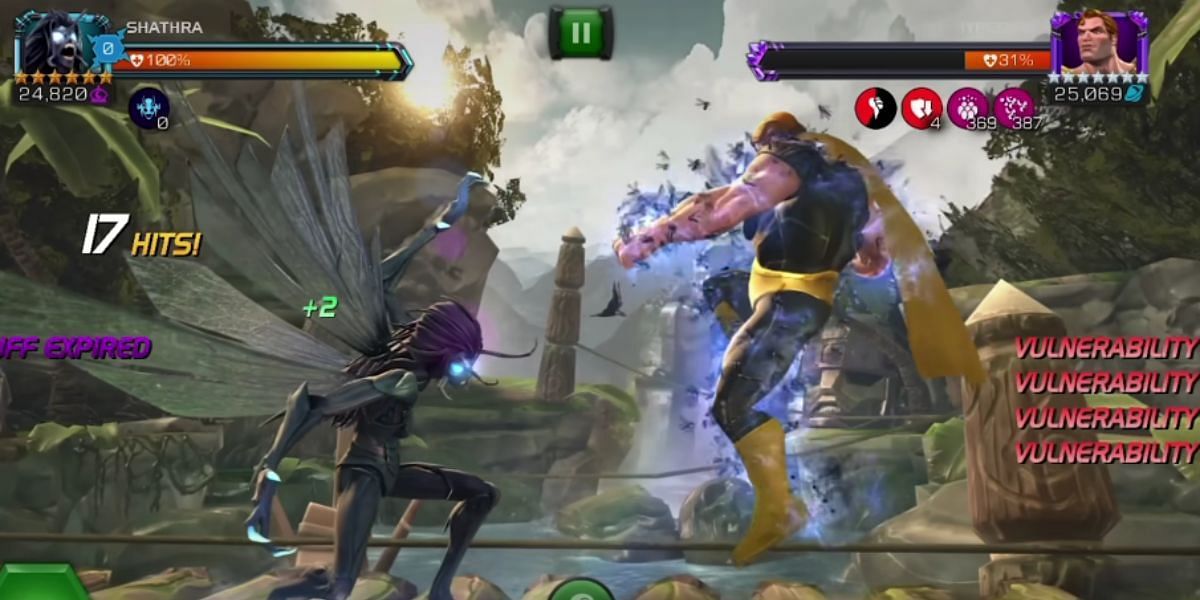 Shathra in Marvel Contest of Champions (Image via Kabam)