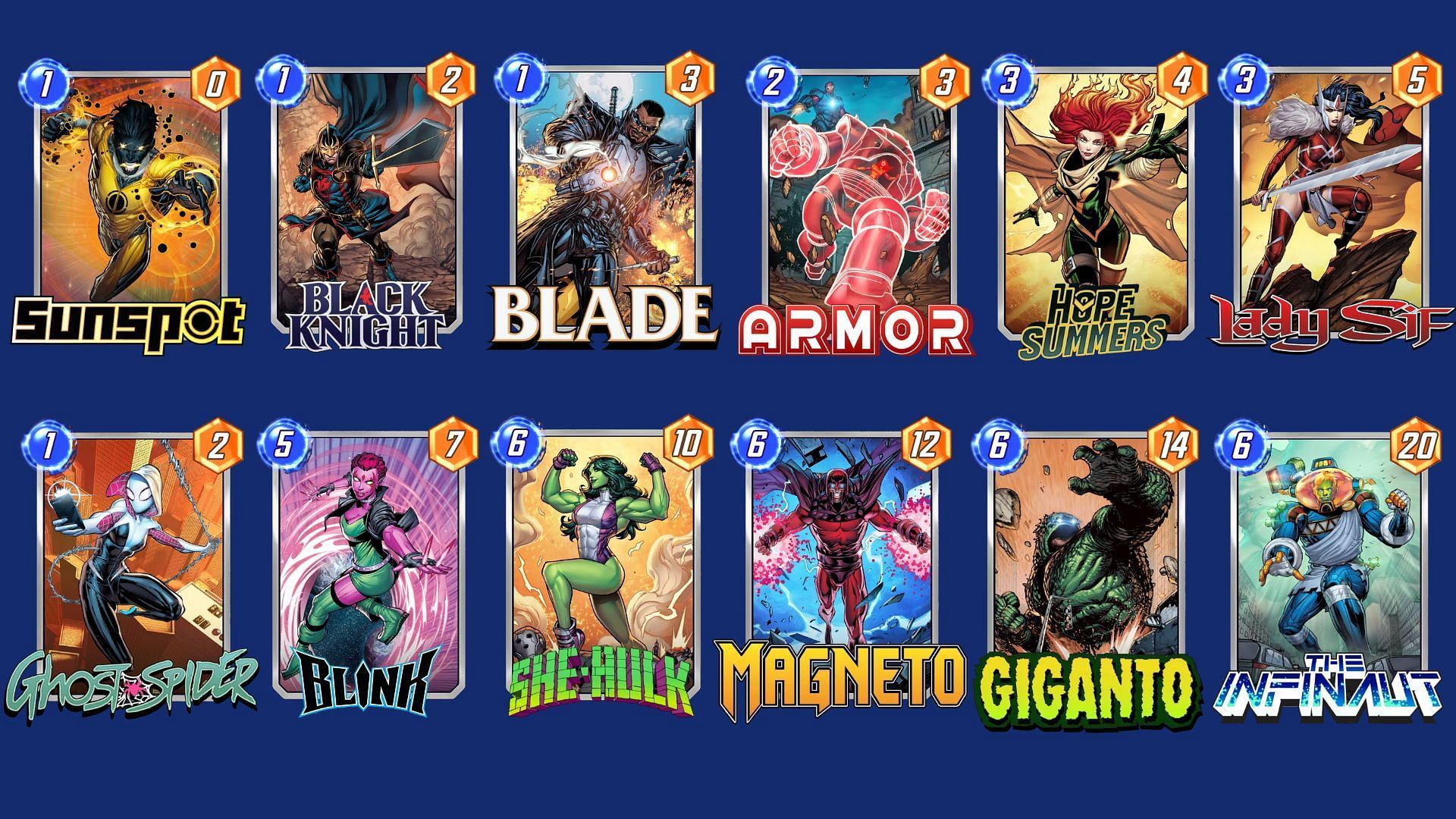 The Blink Knight Deck is a great Marvel Snap Blink you can check out (Image via Nuverse)