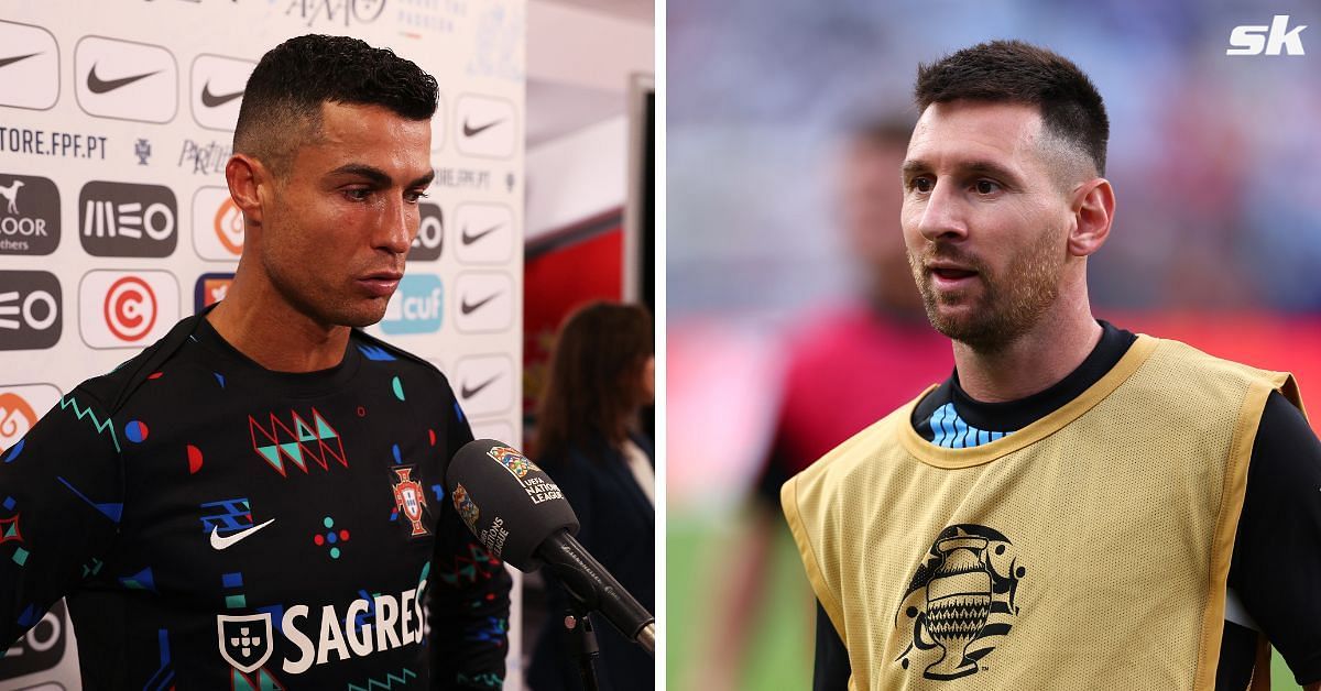 Cristiano Ronaldo and Lionel Messi (Image via Getty)