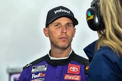 "The epitome of a missed opportunity" - NASCAR Insider weighs in on Denny Hamlin's "tenuous spot" after Kansas