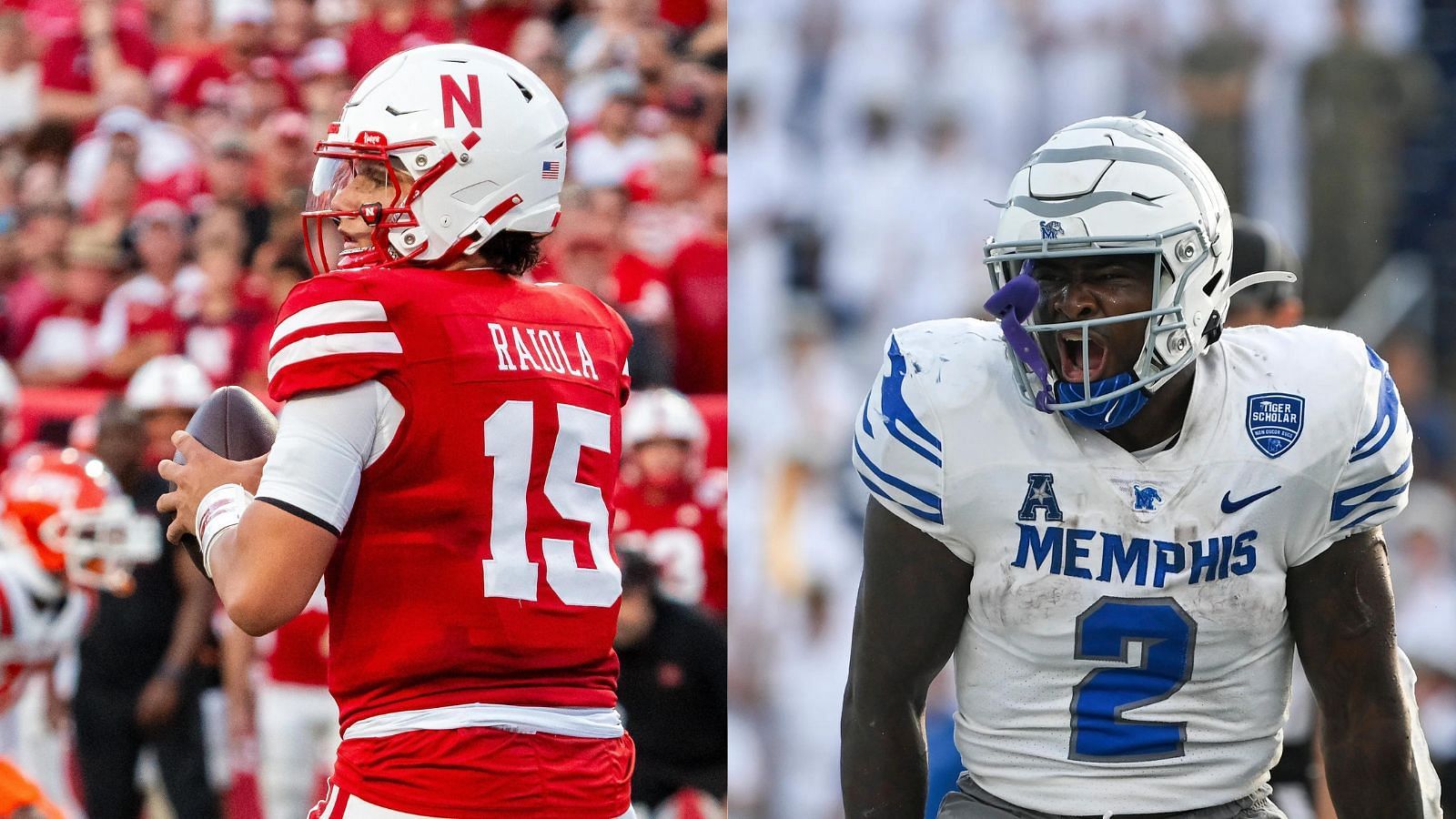 Nebraska and Memphis were two of the biggest losers of the post-week 4 coaches poll. (Photo Credits: IMAGN)