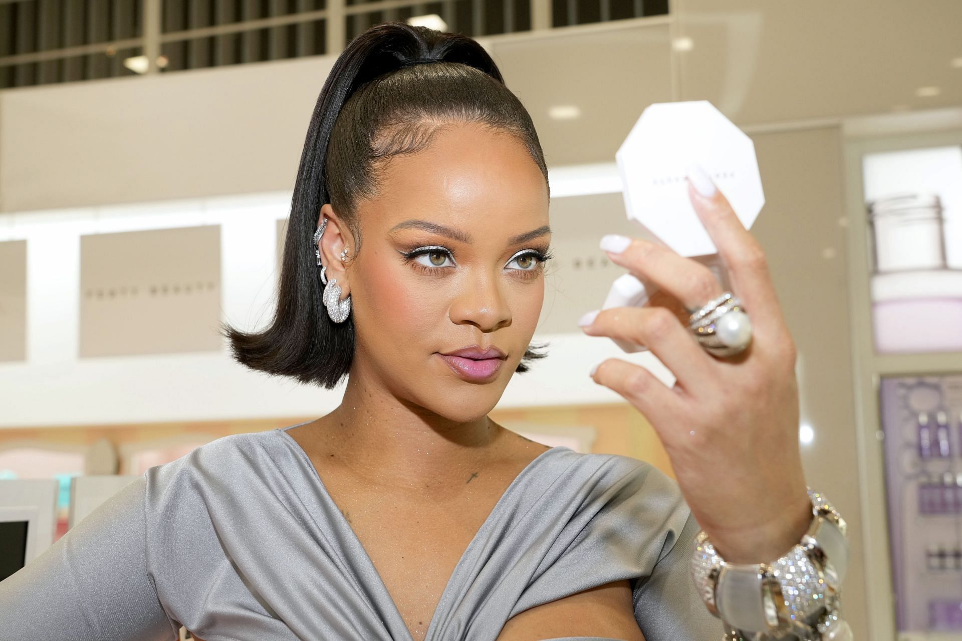 Rihanna Celebrates The Launch of Fenty Beauty at Ulta Beauty - Source: Getty