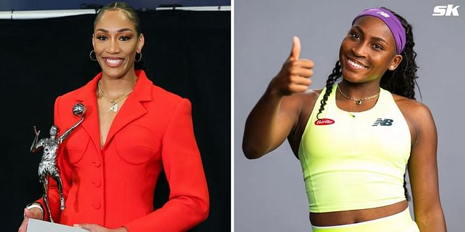 Coco Gauff reacts to 'inspirational' A'ja Wilson winning 3rd WNBA MVP award with historic unanimous vote
