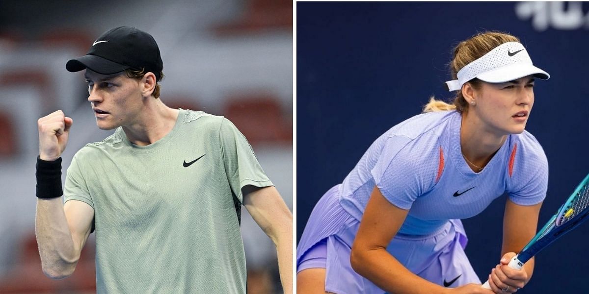 Anna Kalinskaya officially joins boyfriend Jannik Sinner as a Nike ...