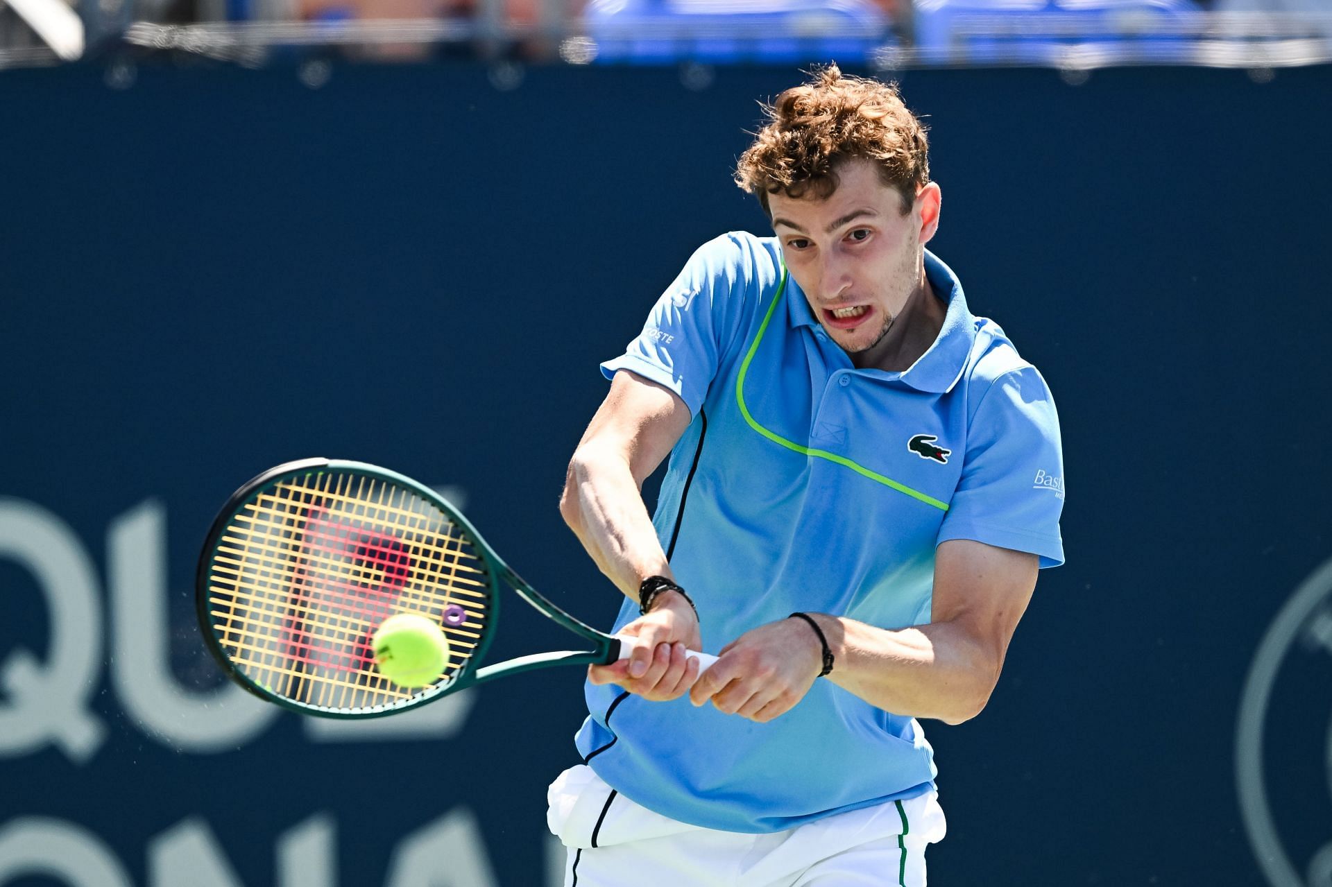 Ugo Humbert in action at the Canadian Open (Image Source: Getty)