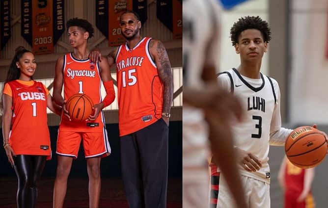"They see my potential"- Carmelo Anthony's son Kiyan Anthony explains why he got an offer from Syracuse