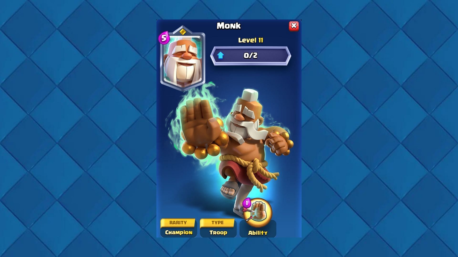 The Monk (Image via Supercell)