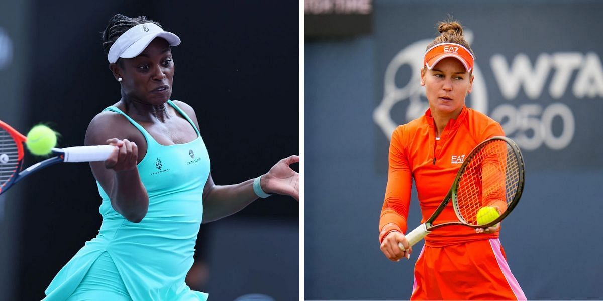 Sloane Stephens and Veronika Kudermetova on tour - Image source - Getty 