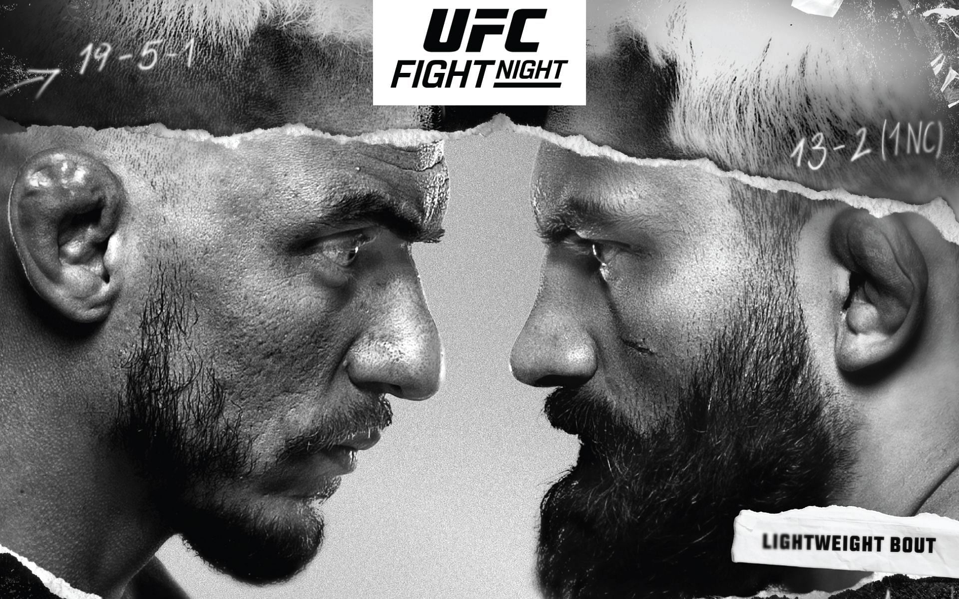 Renato Moicano and Benoit Saint-Denis square off in Paris next weekend [Image: @ufc on X]