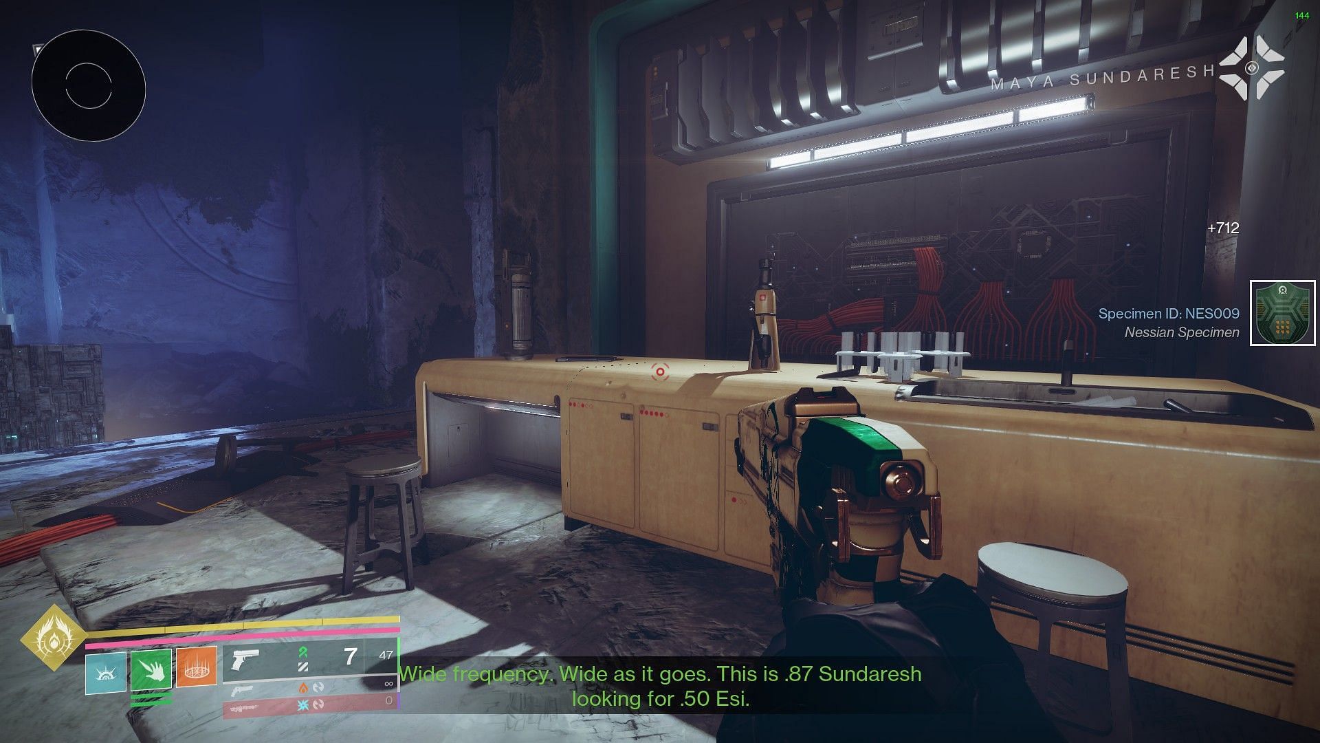 Specimen ID NES009 quest as drop (Image via Bungie) 