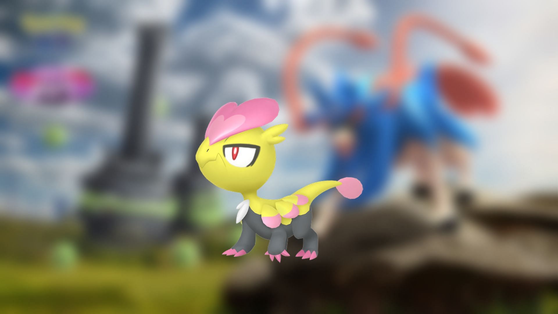 Jangmo-o is another Pseudo-Legendary available through raids (Image via The Pokemon Company)