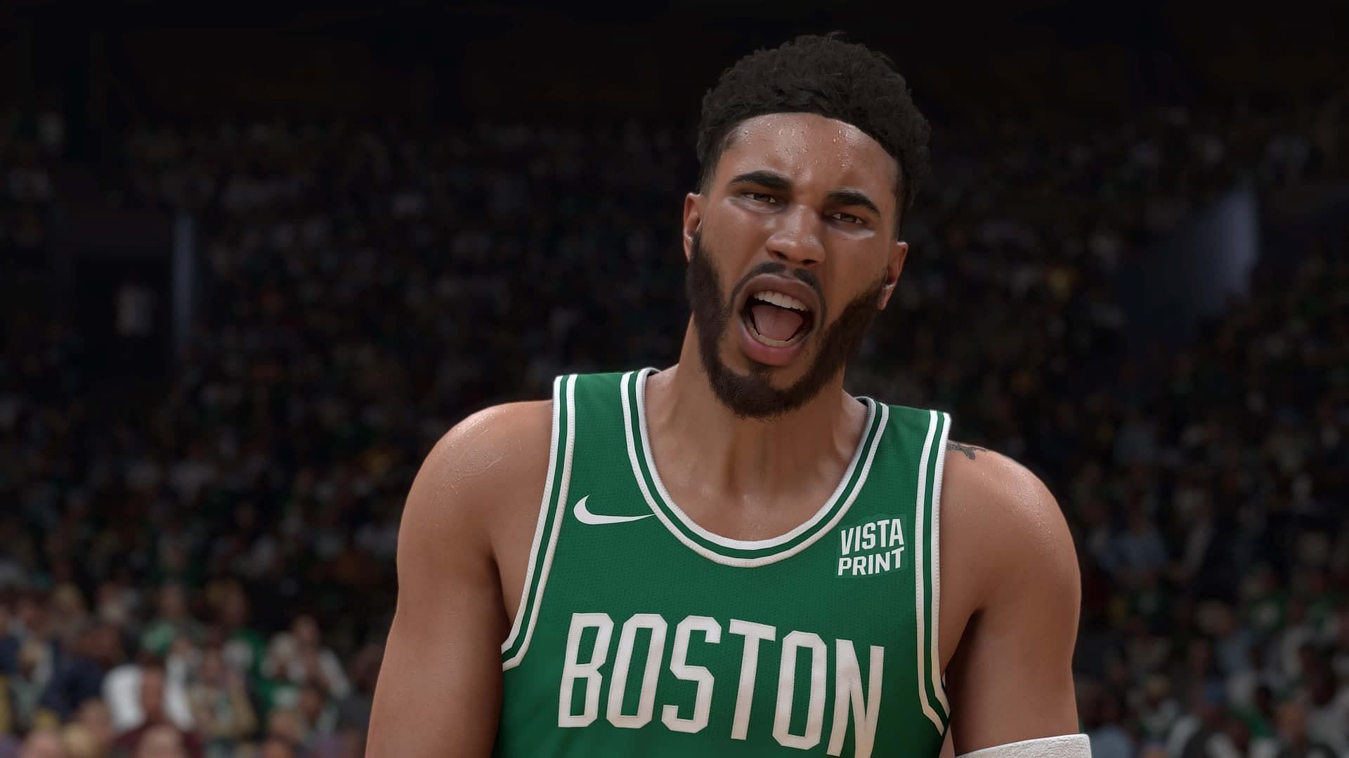 Jayson Tatum as seen in the game (Image via Visual Concepts)