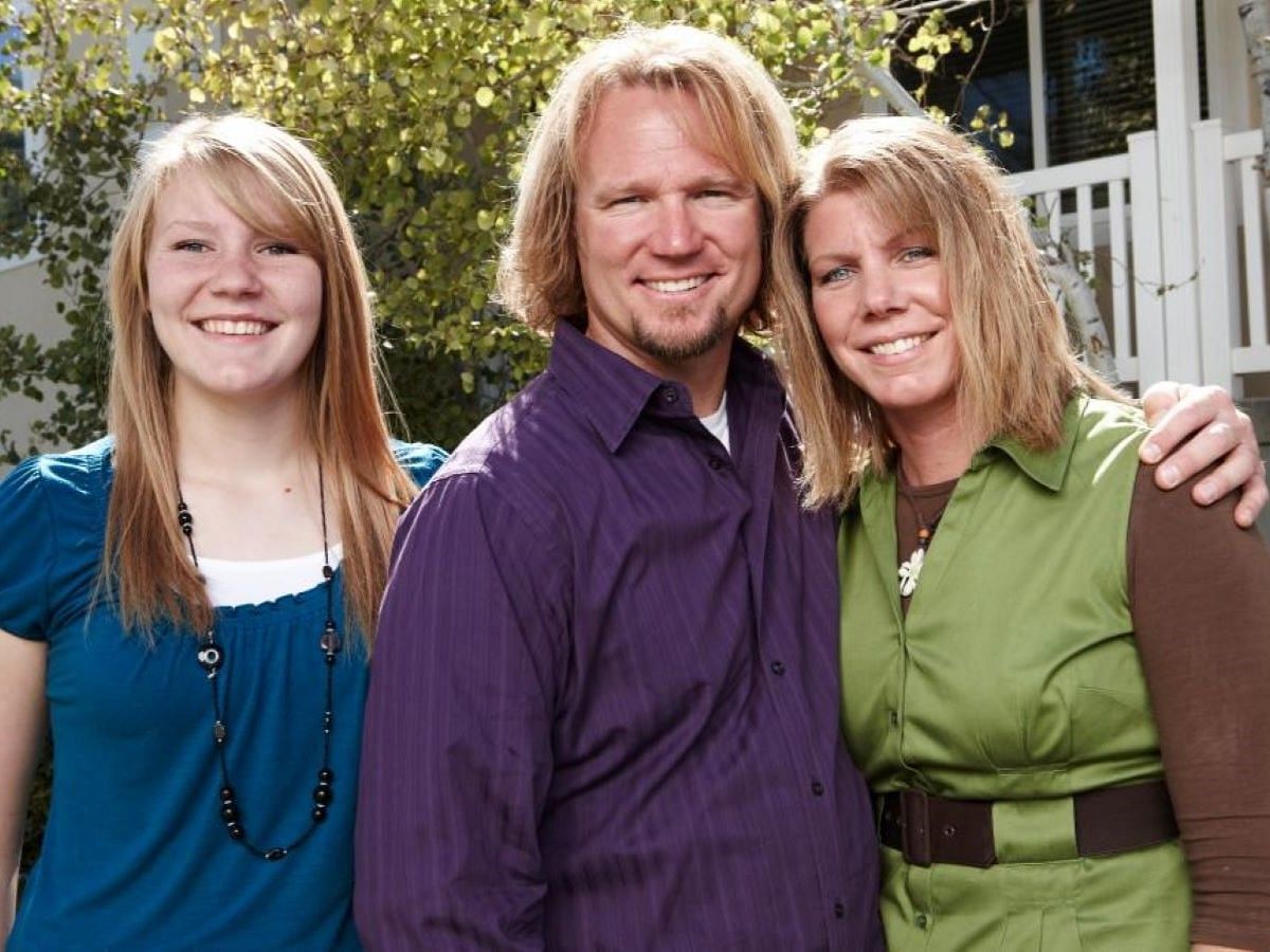 Kody, Meri and Leon from the Sister Wives (Image via TLC)