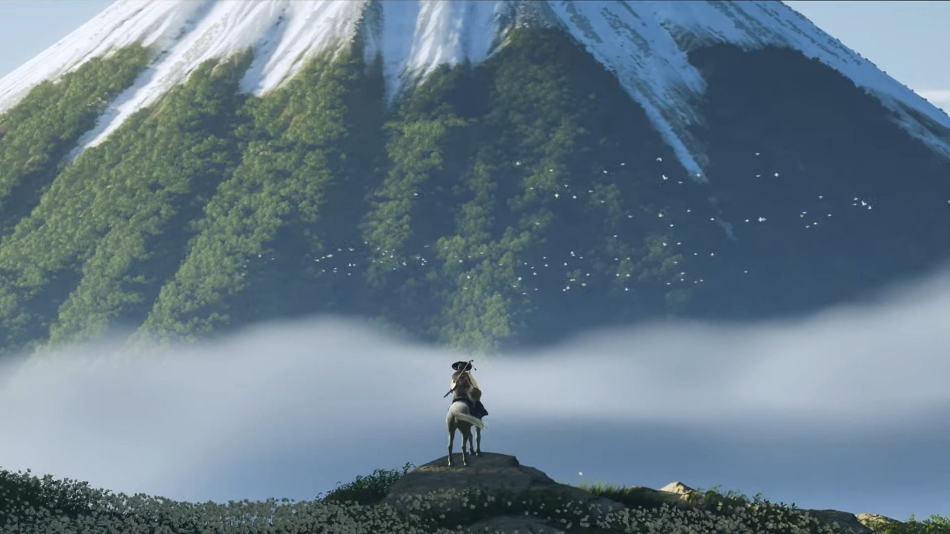 Mount Yotei (Image via Sony Interactive Entertainment)