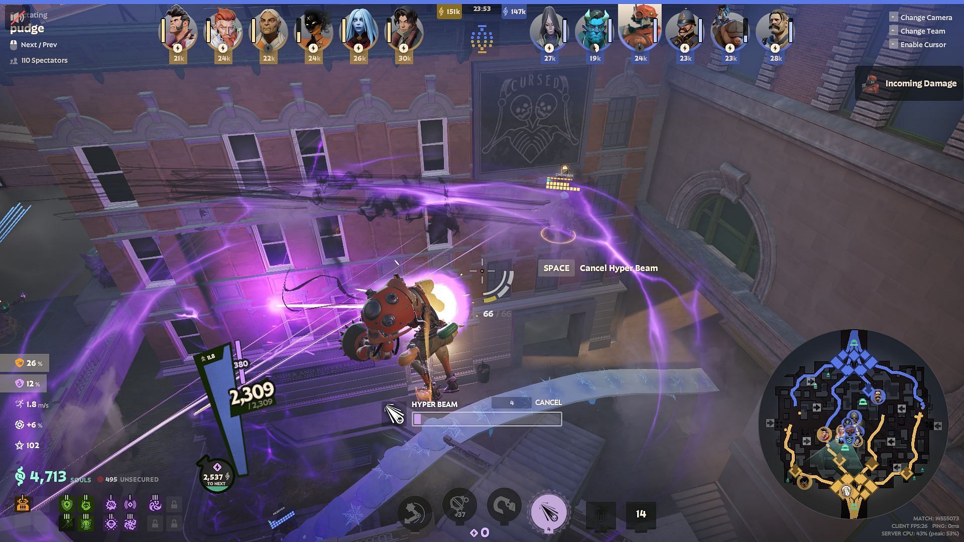 Gameplay image of Valve&#039;s latest hero shooter (Image via Valve)