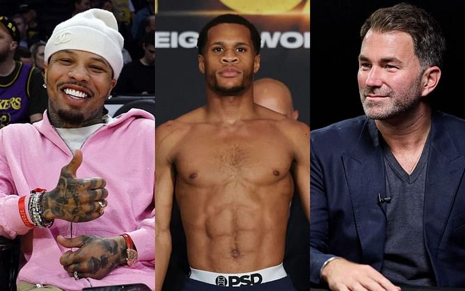 Gervonta 'Tank' Davis mocks Devin Haney amidst ticket controversy with Eddie Hearn for Wembley event