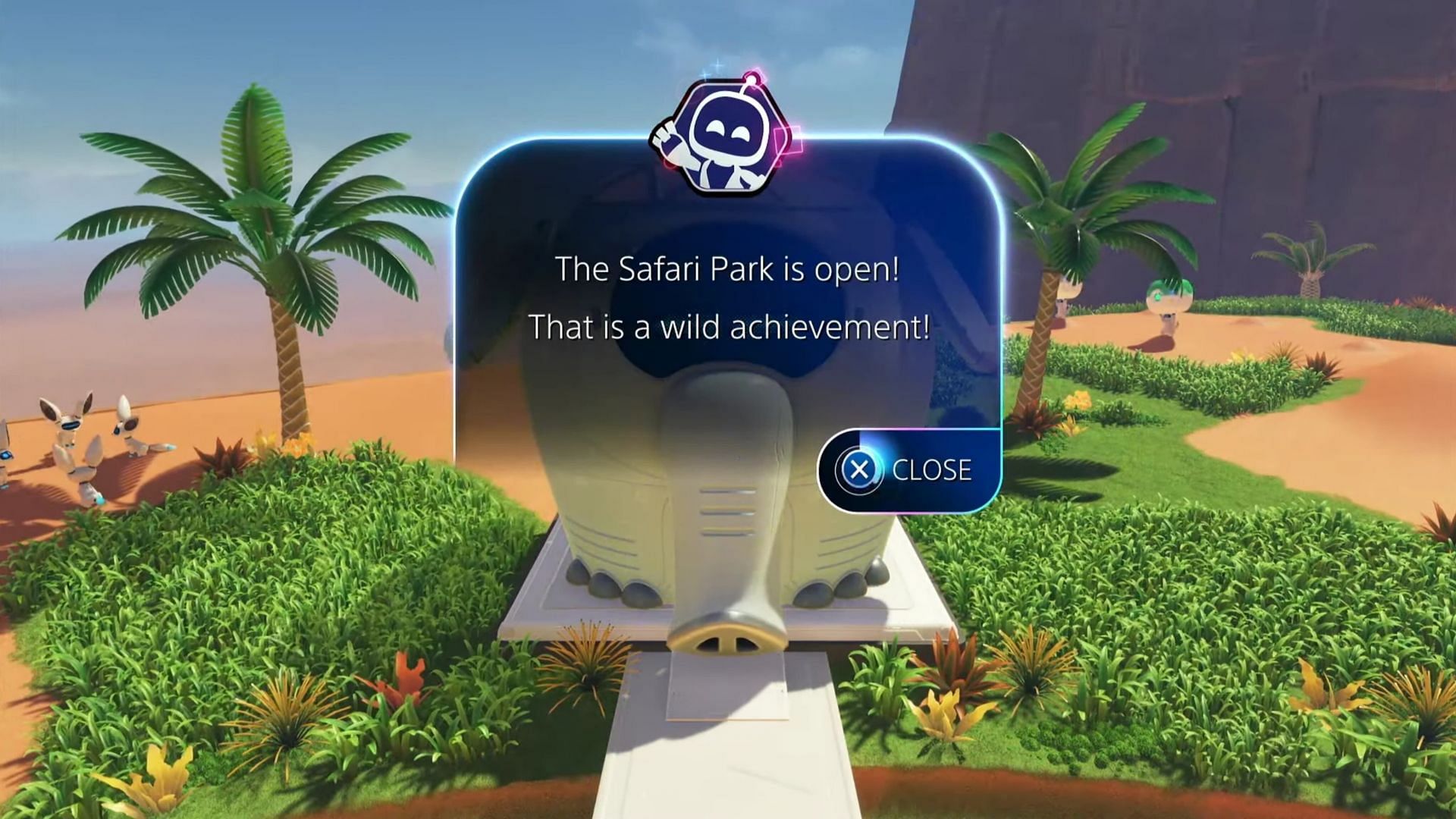 How to enter Astro Bot Safari Park (Image via Sony Interactive Entertainment)