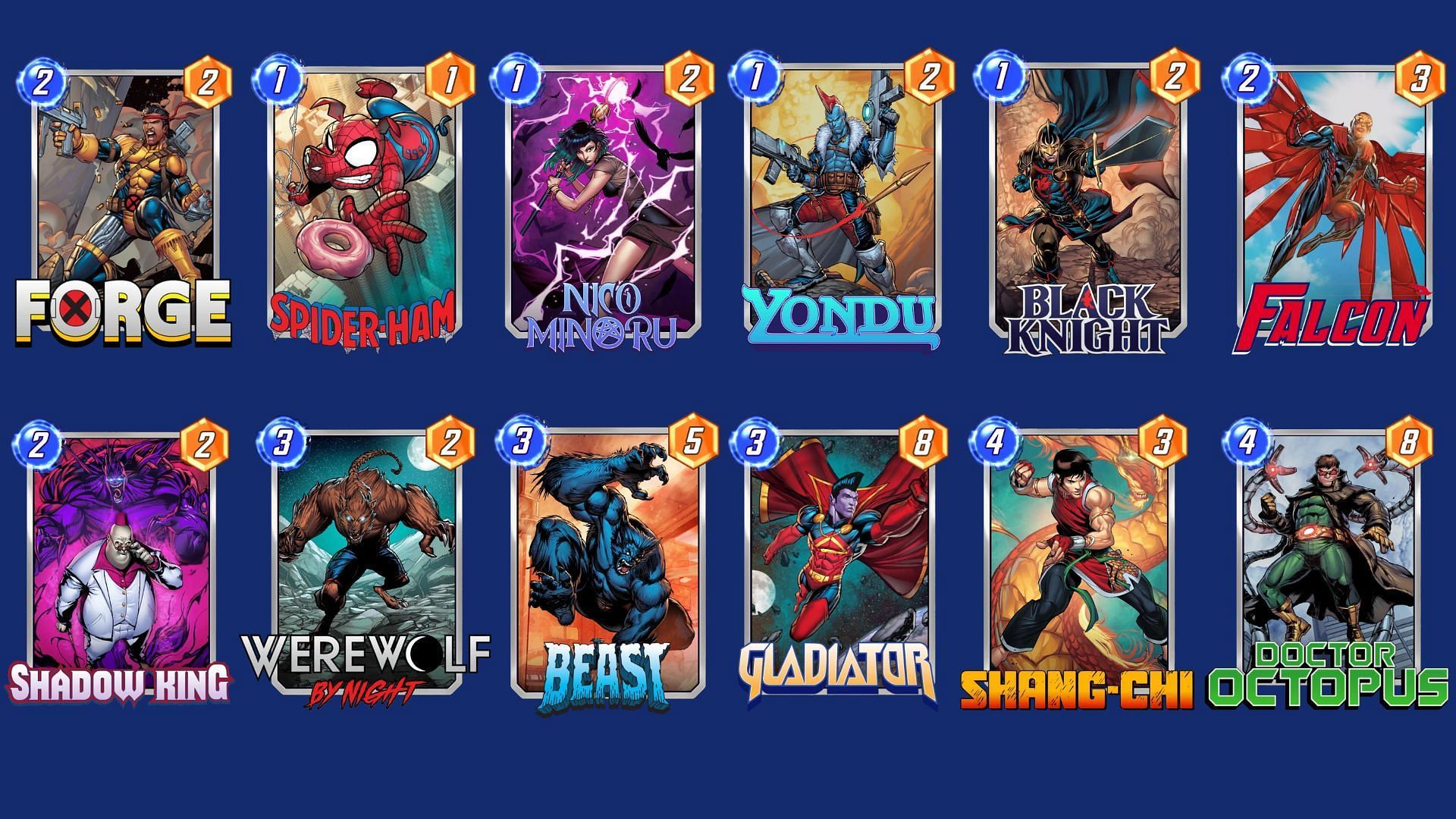 The Gladiator Disrupt Deck is the best disruptive Marvel Snap Gladiator deck (Image via Nuverse)