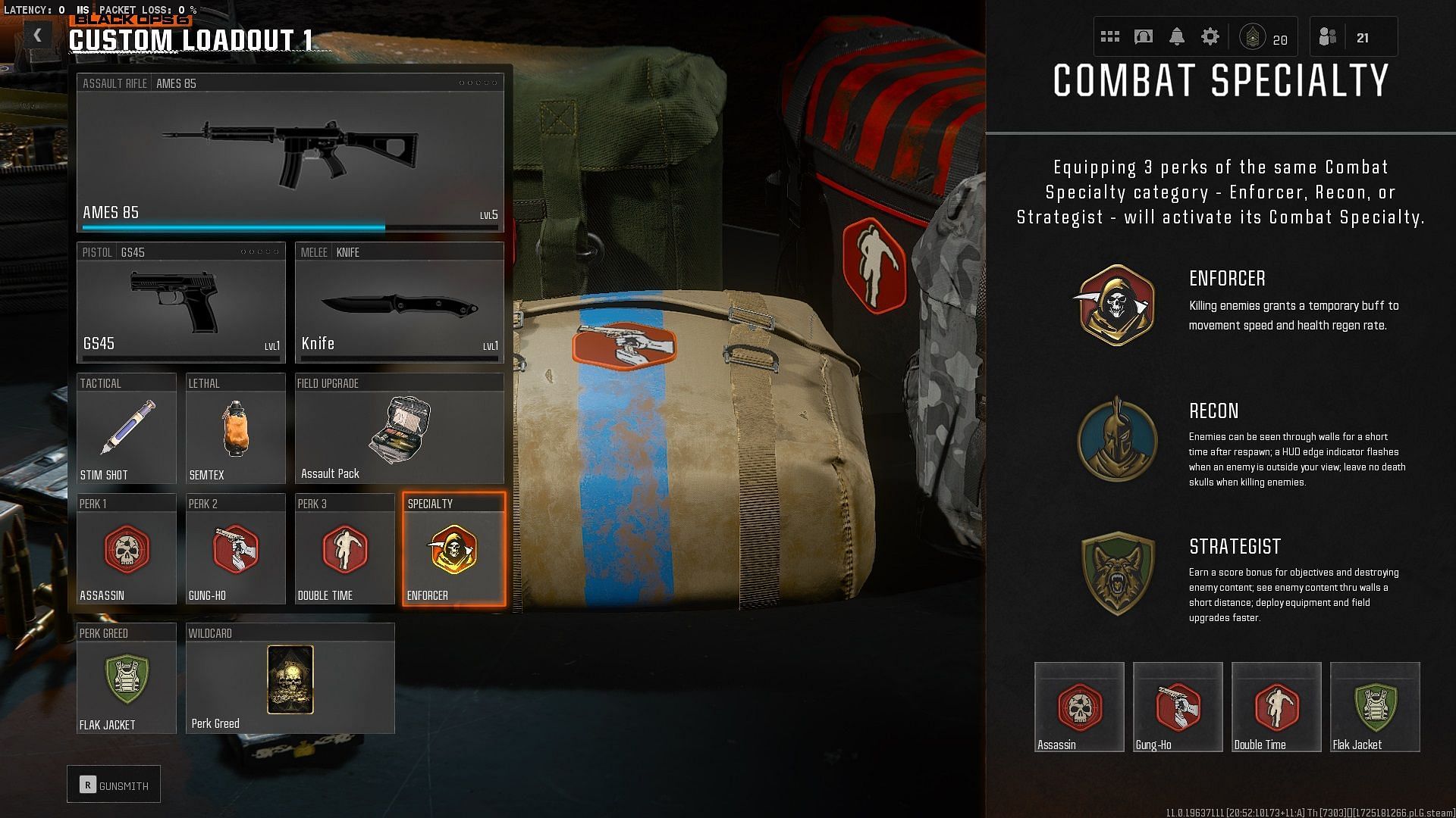 Guide to equipping Perks in BO6 (Image via Activision)