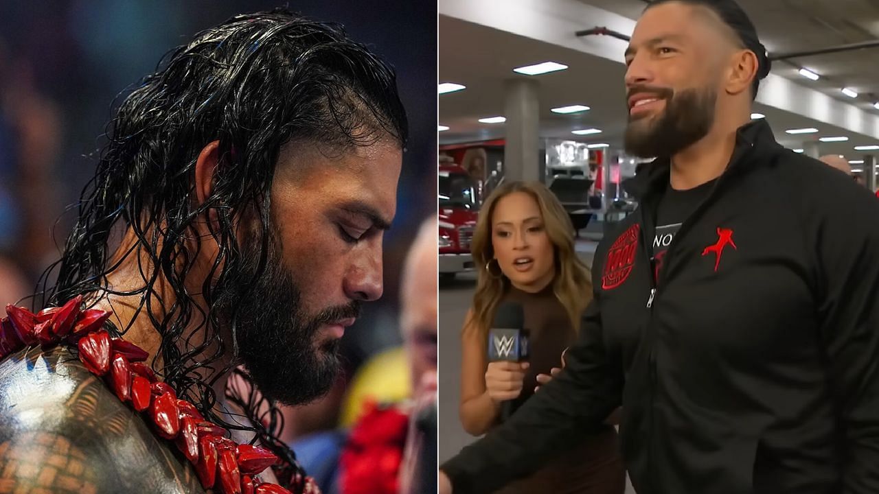 Kayla and Reigns on WWE TV (via WWE