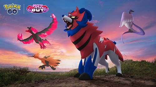 Shiny Zamazenta will debut during the Galarian Expedition event (Image via The Pokemon Company)