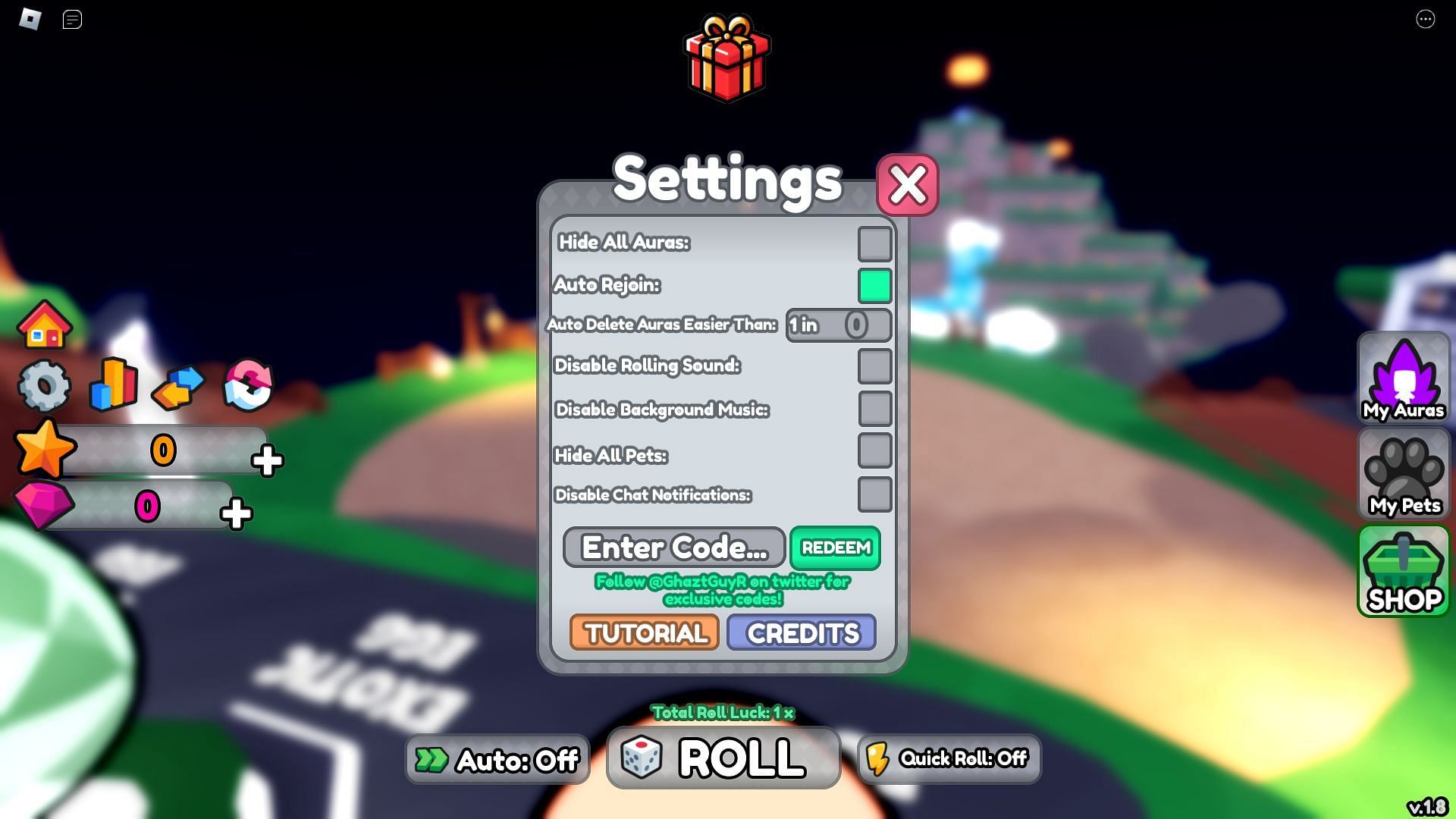 Active codes for RNG Combat Simulator (Image via Roblox)