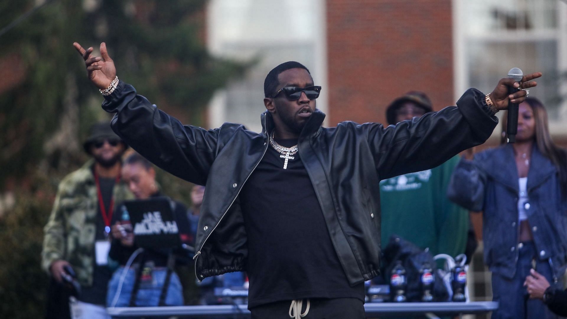 Sean &quot;Diddy&quot; Combs performs at Howard University