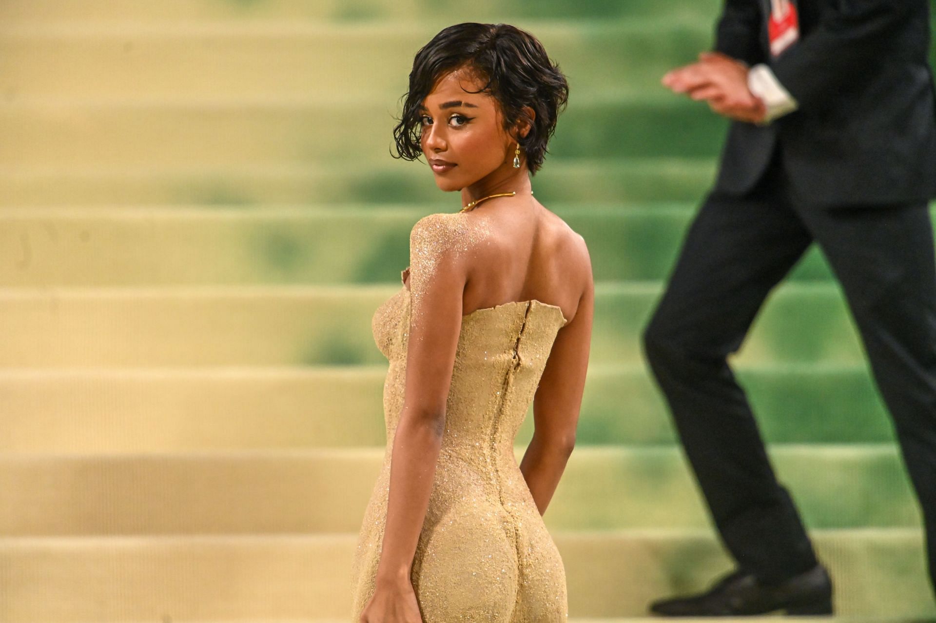 The 2024 Met Gala Celebrating &quot;Sleeping Beauties: Reawakening Fashion&quot; - Street Sightings - Source: Getty