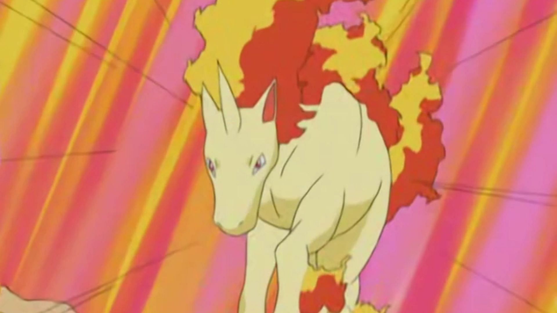 Ponyta evolves into Rapidash (Image via TPC)