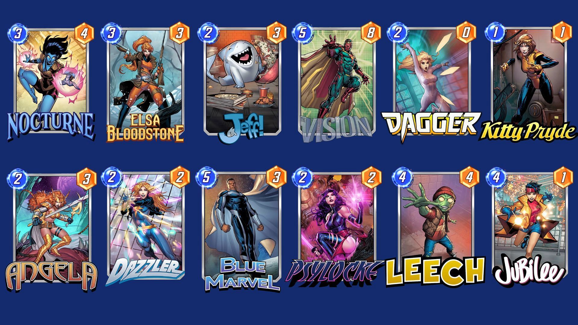 The Nocturne Elsa Move Deck is another strategic Marvel Snap Nocturne deck you can try out (Image via Nuverse)