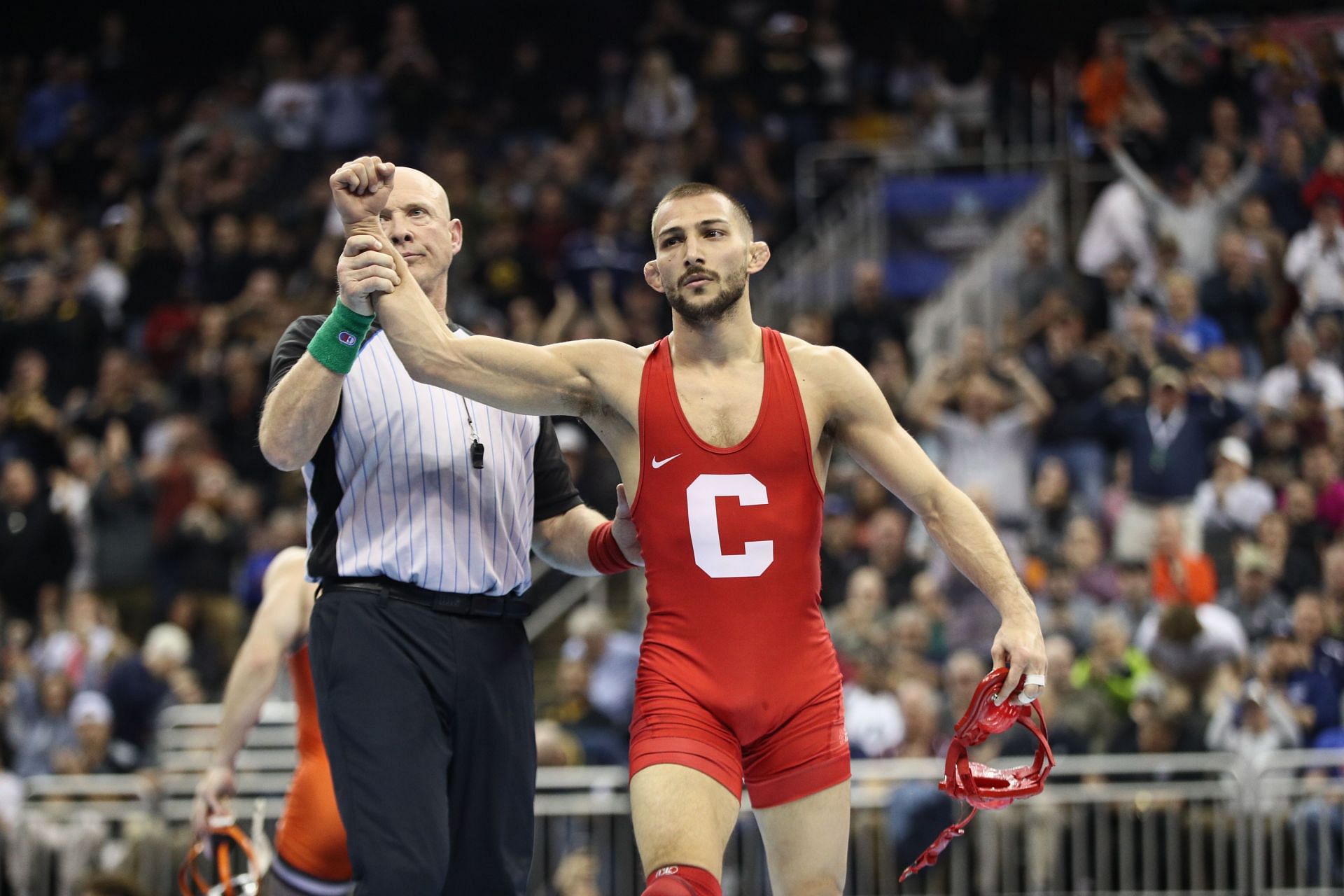 Vito Arujau (Photo by Evert Nelson/NCAA Photos via Getty Images)