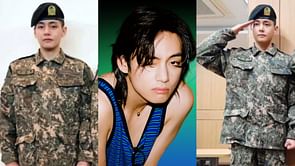 "Stunningly handsome SDT Soldier"— Fans react as BTS' Taehyung stuns in military uniform shared on Korean forum as Chuseok gift