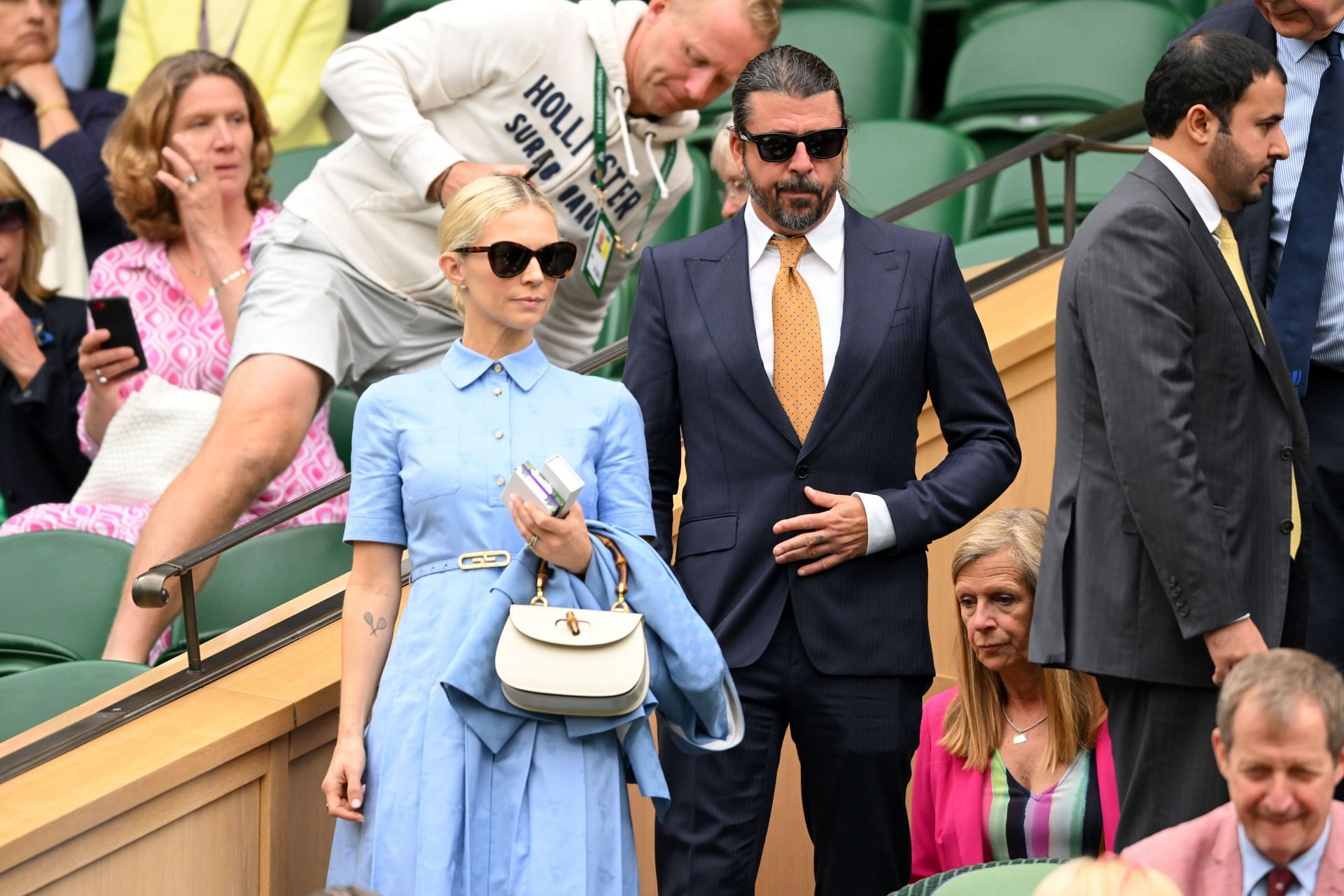 Celebrity Sightings At Wimbledon 2024 - Day 2 - Source: Getty