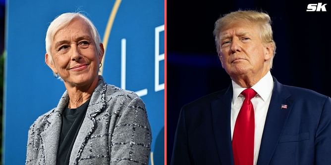 5 times Martina Navratilova took a swing at former US President Donald Trump
