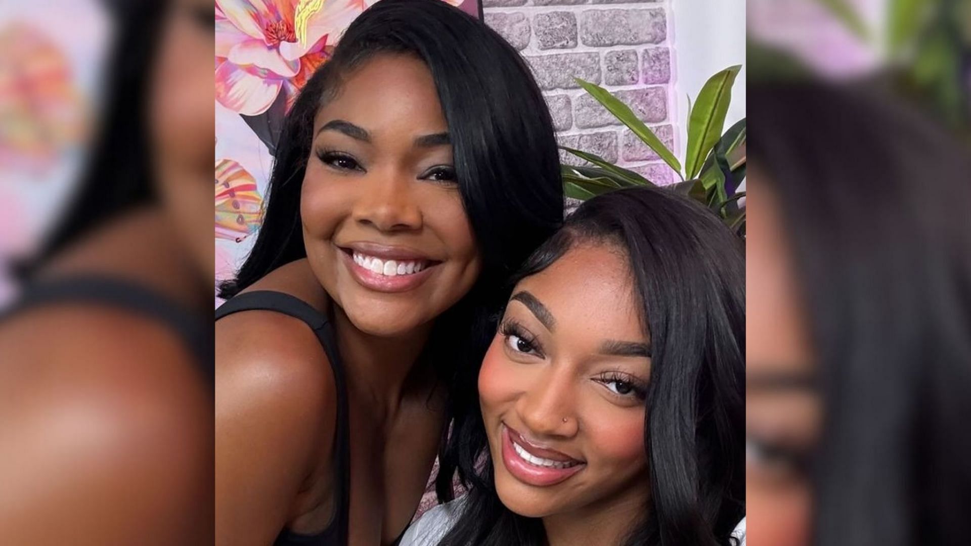 Angel Reese shares a selfie with Gabrielle Union (Photo from Reese