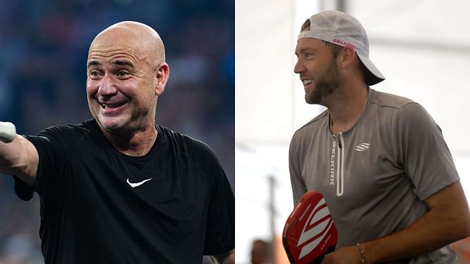 "If you don't think pickleball is a great sport, you don't know jack" - Andre Agassi urges fans to watch MLP with hilarious shoutout to Jack Sock