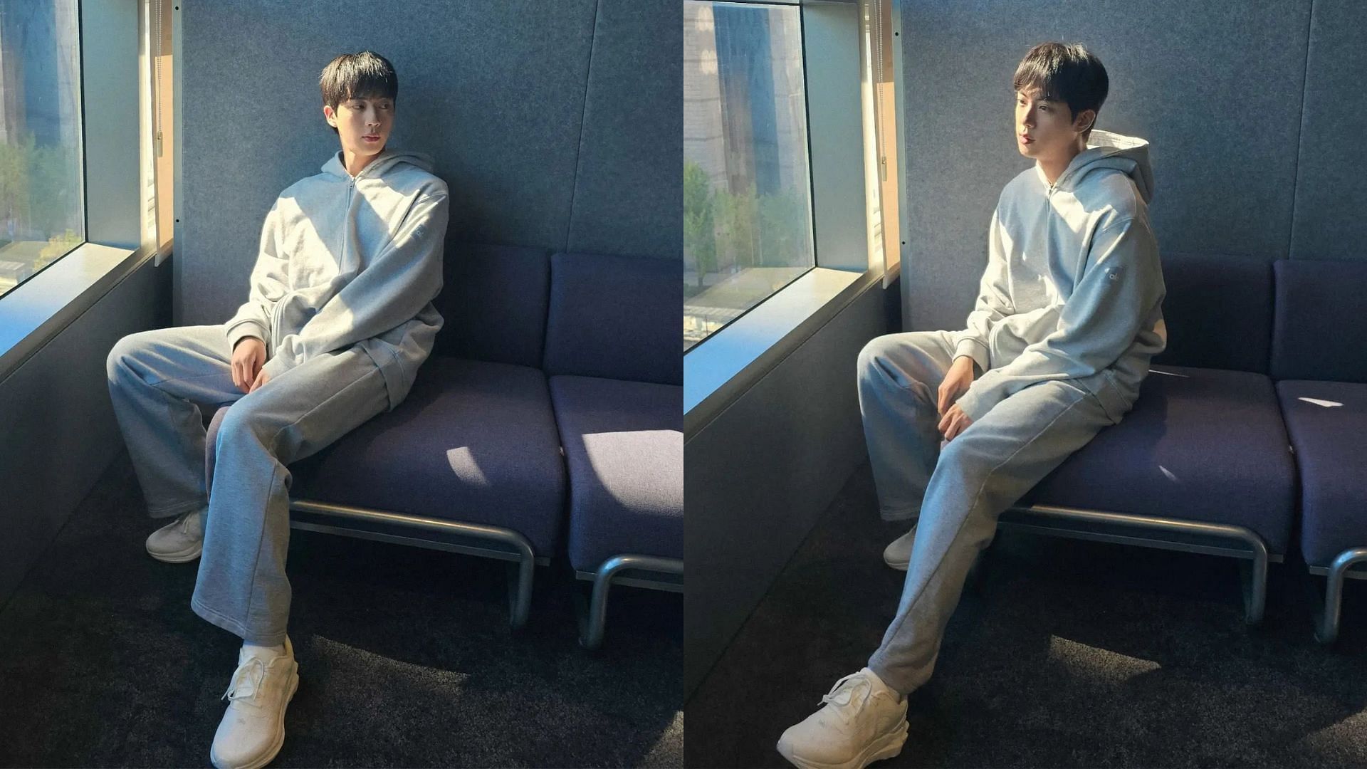 BTS Jin teases a new collaboration (Images via Instagram/jin)