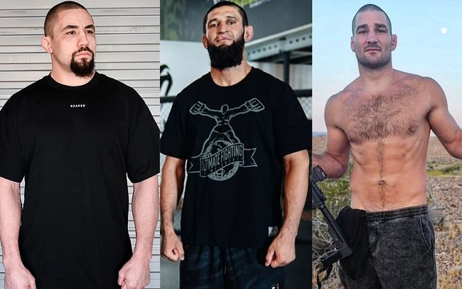 Robert Whittaker on whether facing Khamzat Chimaev adds pressure to surpass Sean Strickland for title shot: "There's no doubt"