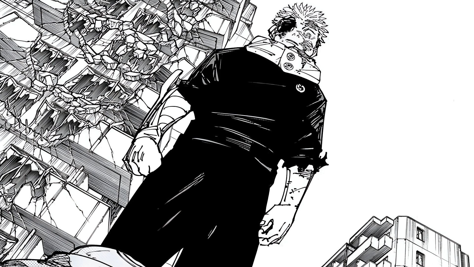 Yuji Itadori as seen in Jujutsu Kaisen manga (Image via Shueisha)