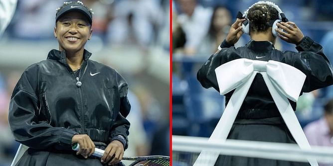 Naomi Osaka reacts hilariously in response to 'overuse of bows' fashion-ick after sporting similar outfit at US Open 2024