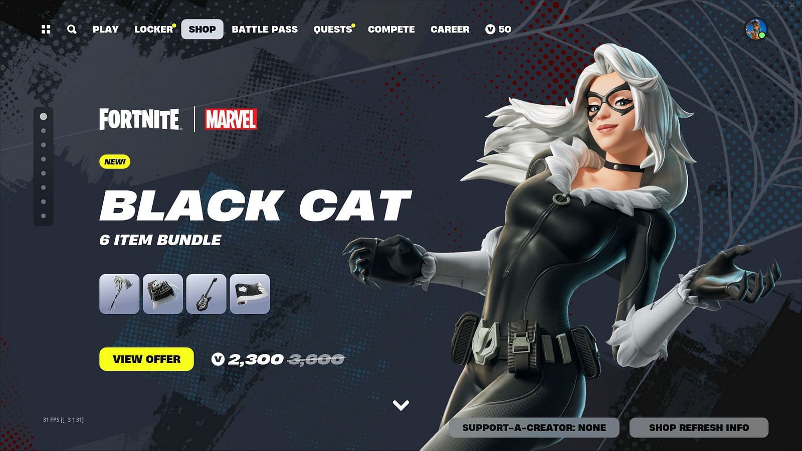 How to get the Black Cat skin in Fortnite