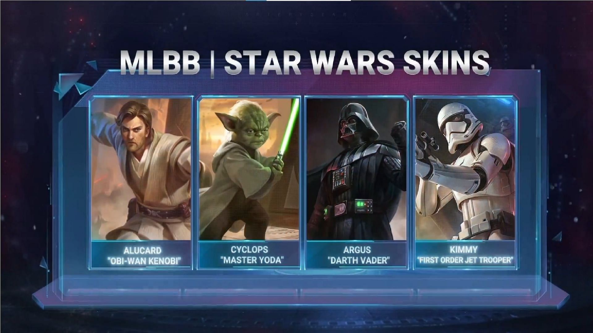 Mobile Legends Bang Bang Star Wars skin 