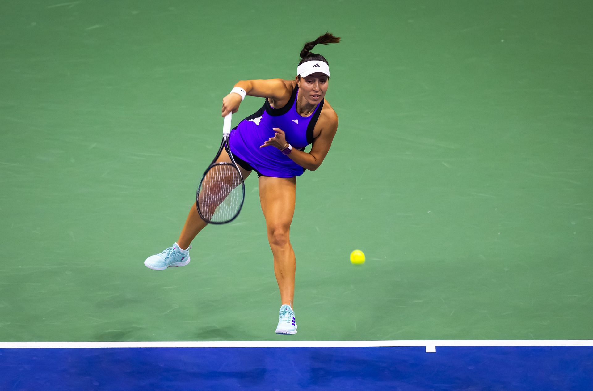 Jessica Pegula in action at US Open 2024 (Source: Getty)