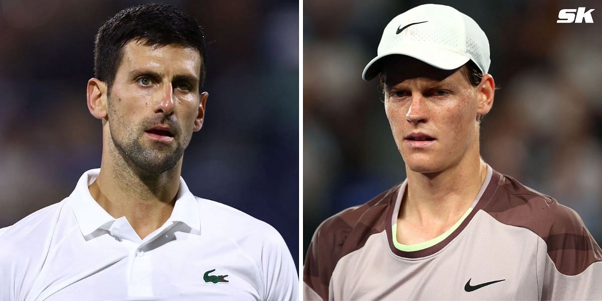 Novak Djokovic Pavvy G Jannik Sinner