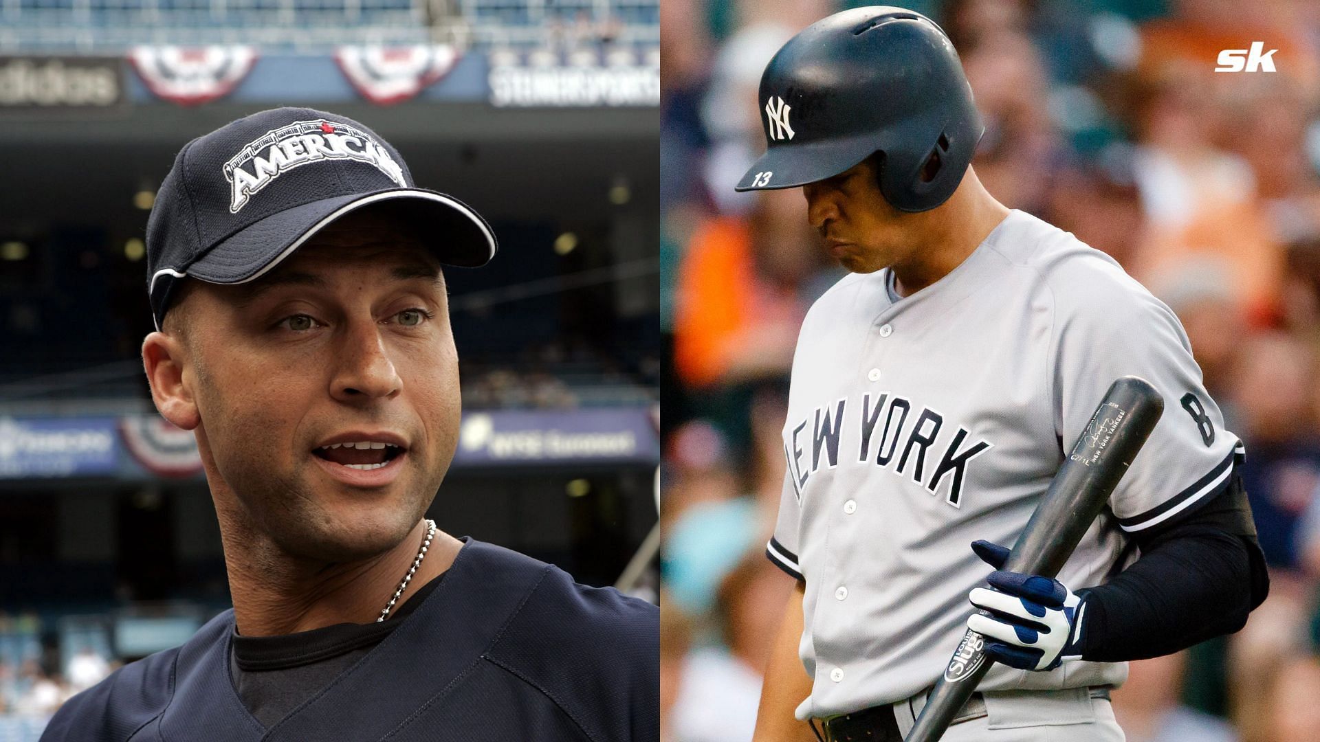 New York Yankees Greats Derek Jeter &amp; Alex Rodriguez