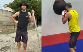 Following horrific accident, recent UFC castaway "slowly" gets back to training
