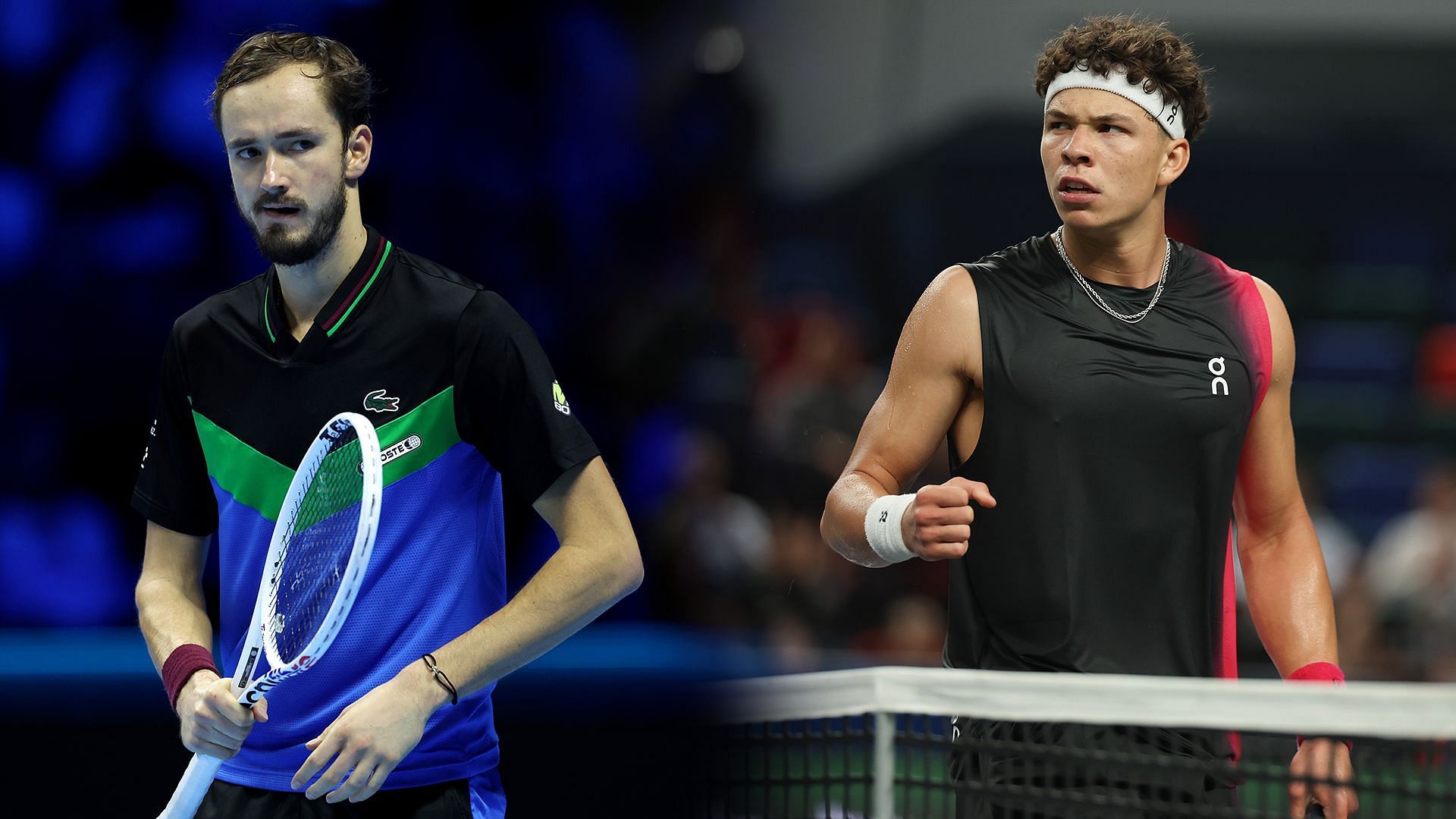 Daniil Medvedev vs Ben Shelton at the Laver Cup