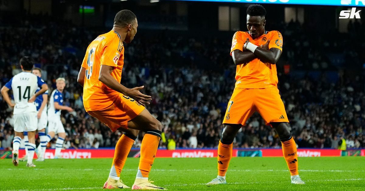 Vinicius Junior and Kylian Mbappe inspired Real Madrid to another win